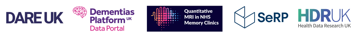 DARE UK, DPUK Data Portal, Quantitative MRI in NHS Memory Clinics, SeRP, HDRUK